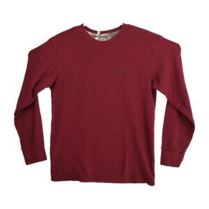 Realtree men's pullover‎ crew-neck sweater, M, burgundy, long sleeves VGC